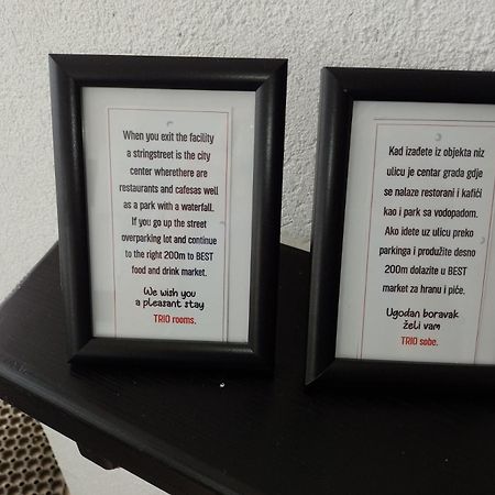 Hotel Trio Sobe à Jajce Extérieur photo